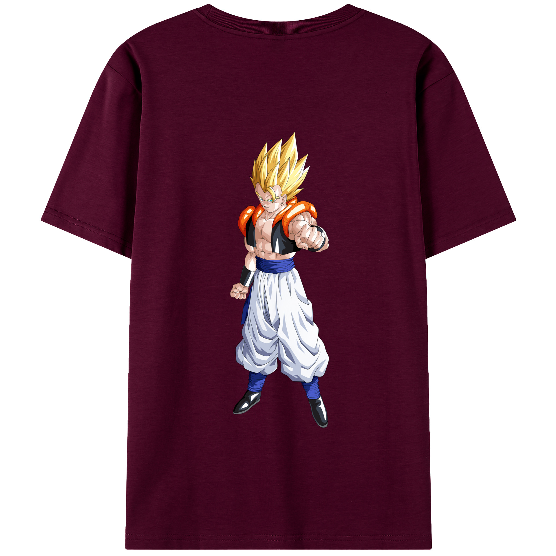 （画像用） ドラゴンボール ベジータ四世（Bejīta Yonsei）DRAGON BALL Vegeta IV レディース半袖Tシャツ(バックプリント)